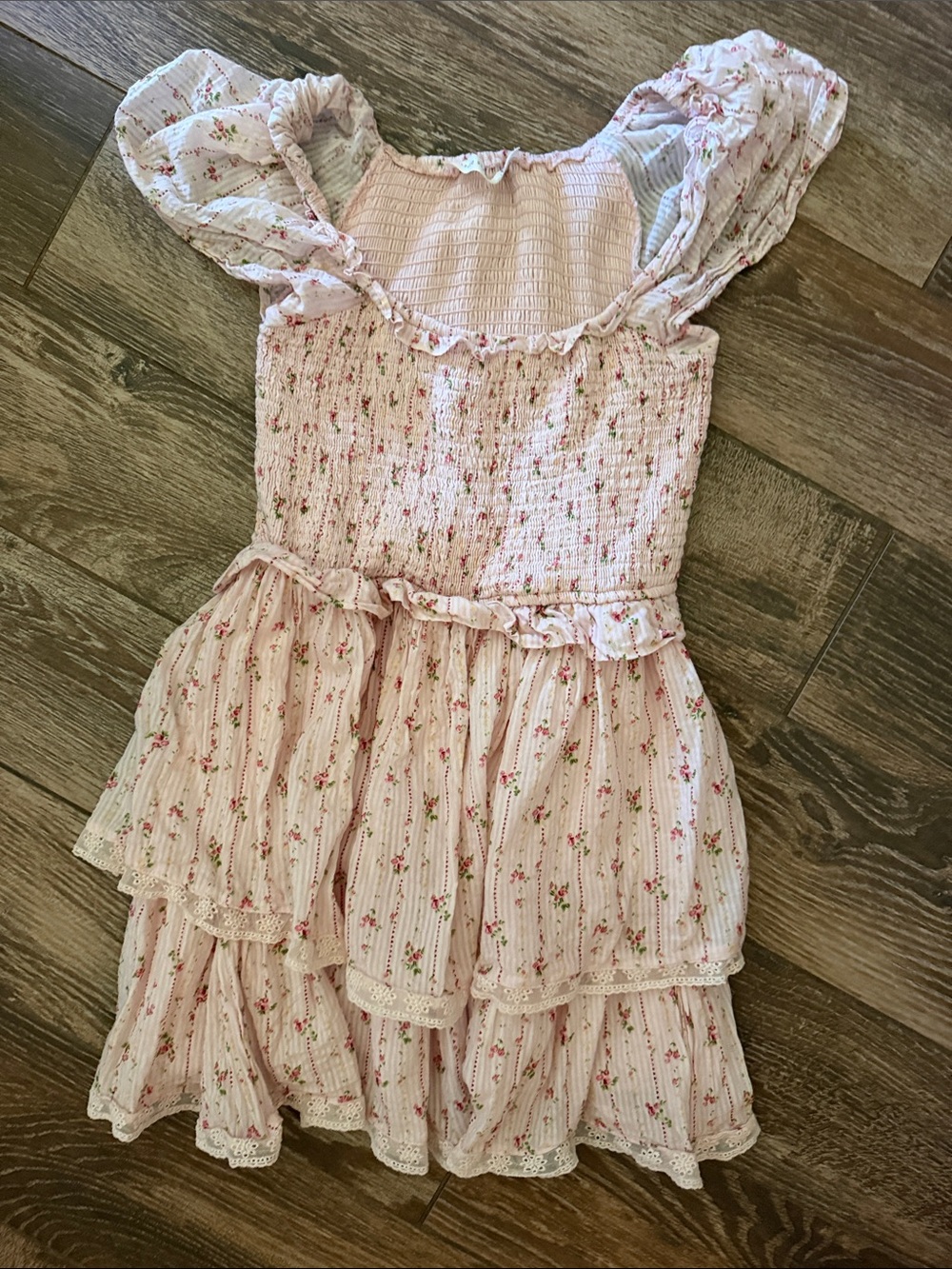 Altar’d state pink dress coquette small
